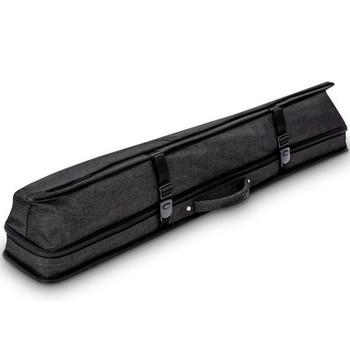 Predator Urbain Dark Gray Soft Pool Cue Case - 2x4 - Full Case Front