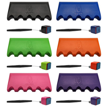 Q Claw 5 And Matching Pocket Chalker With Black Stick - 6 Colors Q Claw 5 And Matching Pocket Chalker With Black Stick - 6 Colors