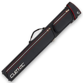 Cuetec Pro Line Black Hard Pool Cue Case - 2x4 - Detail Cuetec Pro Line Black Hard Pool Cue Case - 2x4 - Detail