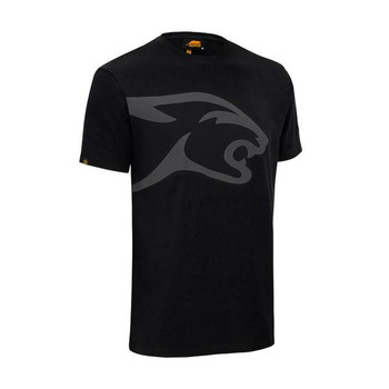 Predator Cat Logo T-Shirt - Grey - Front