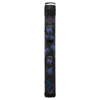 Athena Butterflies Pool Cue Case - 2x2 - Full Athena Butterflies Pool Cue Case - 2x2 - Full