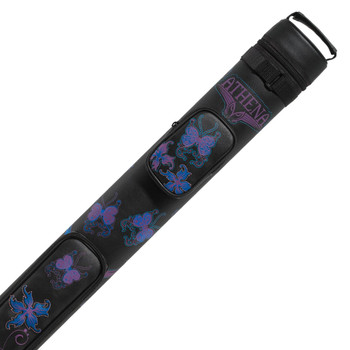 Athena Butterflies Pool Cue Case - 2x2 - Detail Athena Butterflies Pool Cue Case - 2x2 - Detail