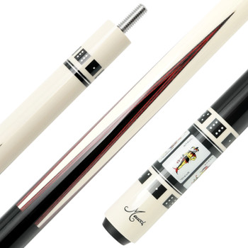Meucci Gambler 2 Pool Cue - Jokers - Detail