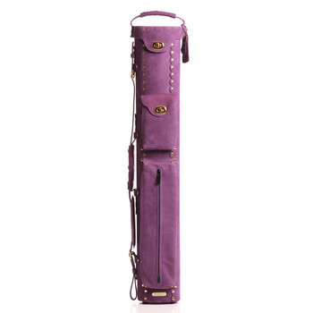 Instroke Limited Purple Pool Cue Case - 3x7 - Front Instroke Limited Purple Pool Cue Case - 3x7 - Front