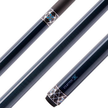 Cuetec Cynergy X Lagoon Pool Cue | Leather Poly Wrap