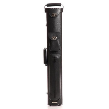 Instroke Premier Black Pool Cue Case - 2x2 - Front Instroke Premier Black Pool Cue Case - 2x2 - Front