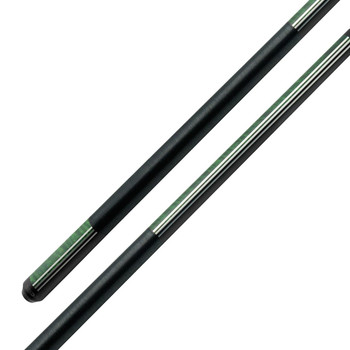 KODA Split Black/Green Pool Cue - KD29-GN - Butt Sleeve and Forearm KODA Split Black/Green Pool Cue - KD29-GN - Butt Sleeve and Forearm