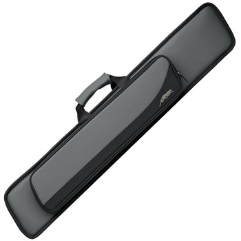 Predator Roadline Gray/Black Soft Cue Case - 4x8 - Full Case Front
