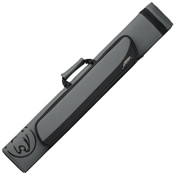 Predator Roadline Gray/Black Hard Cue Case - 3x5 - Full Case Front Predator Roadline Gray/Black Hard Cue Case - 3x5 - Full Case Front
