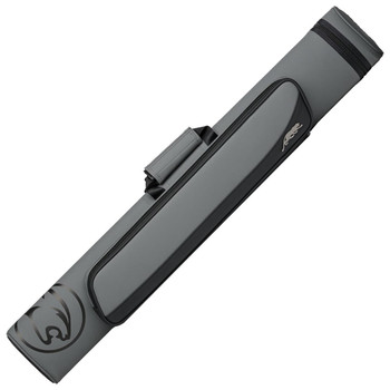 Predator Roadline Gray/Black Hard Cue Case - 2x4 - Full Case Front