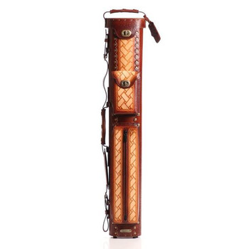 Instroke Saddle Model D Pool Cue Case - 2x4 - Front Instroke Saddle Model D Pool Cue Case - 2x4 - Front