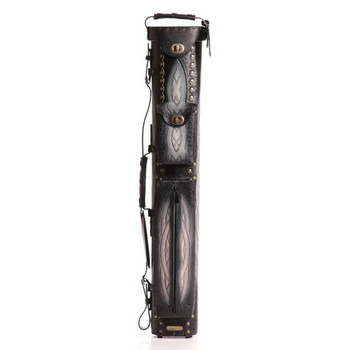 Instroke Saddle Model E Pool Cue Case - 2x4 - Front Instroke Saddle Model E Pool Cue Case - 2x4 - Front