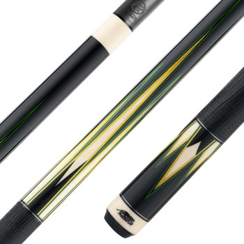 Predator Truesplice 16 Green and Yellow With Leather Wrap - Detail