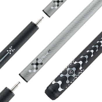 Poison VX Break/Jump Cue - Black & Gray | FCI Billiards