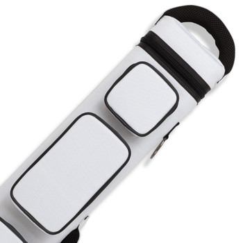 Action White 4x8 Hard Case w/Backpack Straps - Top Detail