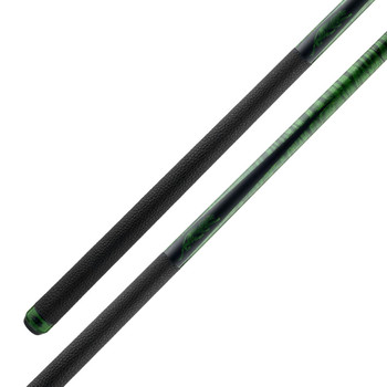 Predator SP2 Green Stained Curly Maple 2 Pool Cue - Butt Sleeve and Forearm