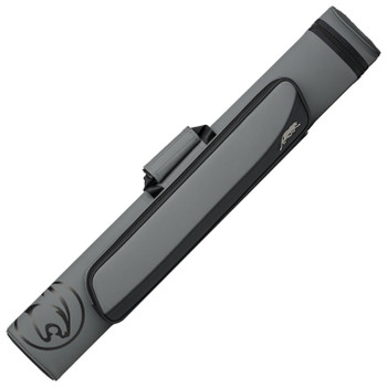 Predator Roadline Gray/Black Hard Cue Case - 2x4 - Full Front