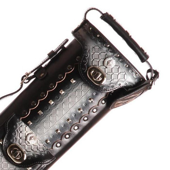 Instroke Southwest Black Pool Cue Case - 3x7 - Detail Instroke Southwest Black Pool Cue Case - 3x7 - Detail