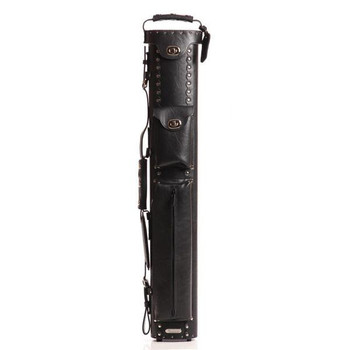 Instroke 2x3 Vinyl Cowboy Black Pool Cue Case - Front Instroke 2x3 Vinyl Cowboy Black Pool Cue Case - Front