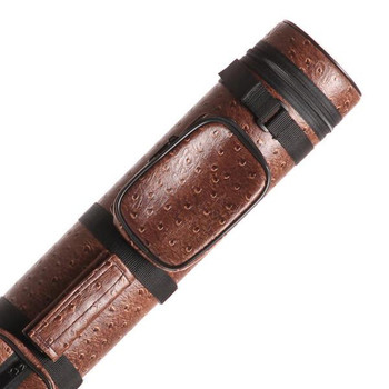 Apex Pool Cue Case 2x3 - Brown - Detail Apex Pool Cue Case 2x3 - Brown - Detail