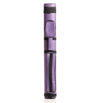 Apex Pool Cue Case 2x2 - Purple - Front Apex Pool Cue Case 2x2 - Purple - Front