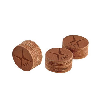 PureX Leather Cue Tip - Soft Medium and Hard PureX Leather Cue Tip - Soft Medium and Hard