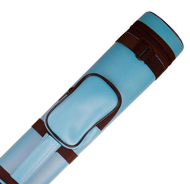 Apex Pool Cue Case 2x2 - Blue - Detail