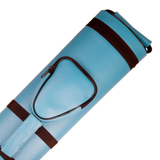 Apex Pool Cue Case 3x5 - Blue - Detail Apex Pool Cue Case 3x5 - Blue - Detail