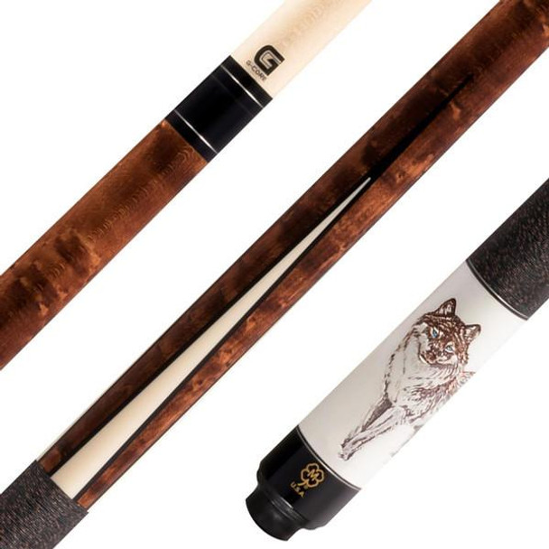 McDermott - G422 Pool Cue - Lone Wolf - Detail