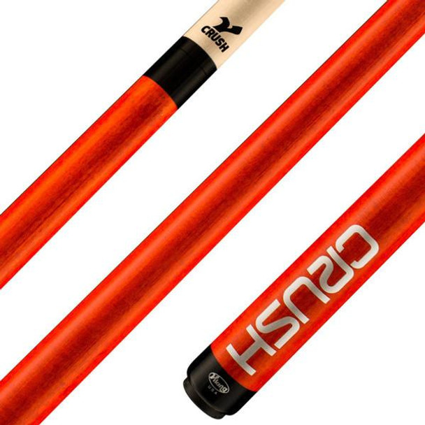 Viking Crush Break Cue Orange - No Wrap - Detail