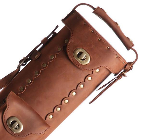 Instroke Buffalo Cue Case - 3x7 - Detail