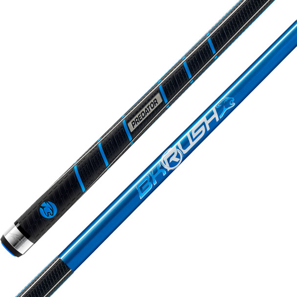 Predator BK Rush Blue Streak Break Cue Sport Wrap - Detail