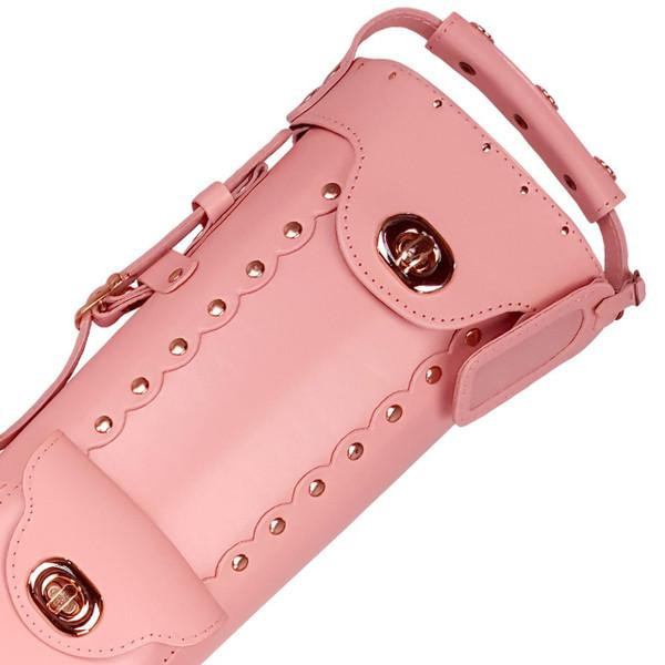 Instroke Limited Pink Pool Cue Case - 2x4 - FCI Billiards