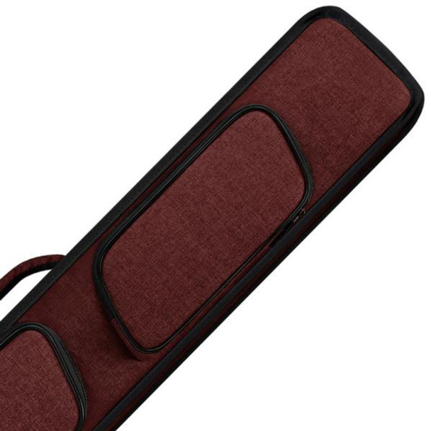Predator Metro Red Hard Pool Cue Case - 2x4 - Detail