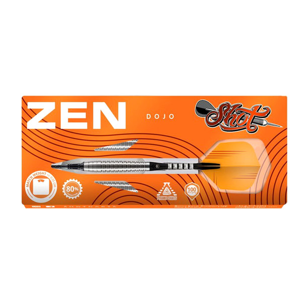 Shot Zen Dojo Soft Tip Dart Set - 18gm - Package