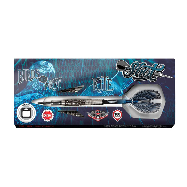 Shot Birds Of Prey Kite Soft Tip Dart Set - 18gm - Package