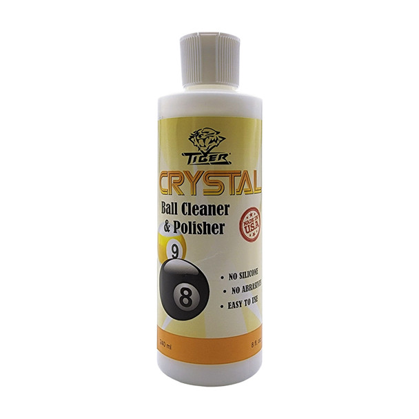 Tiger Crystal Pool Ball Cleaner and Polisher - Bottle