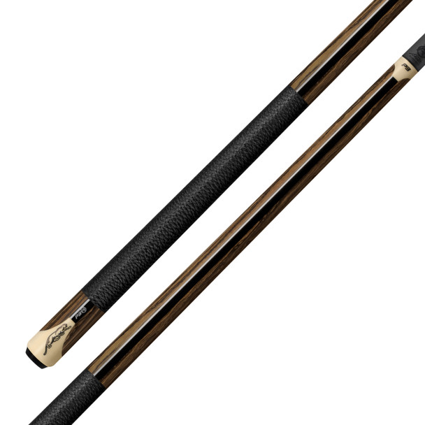 Predator P3 REVO Bocote Pool Cue with Leather Wrap - Detail