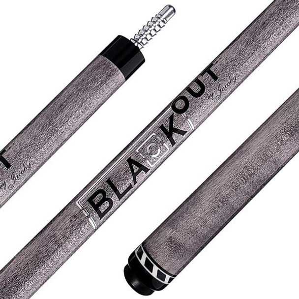 Jacoby Black Out Break/Jump Cue - Grey - Detail