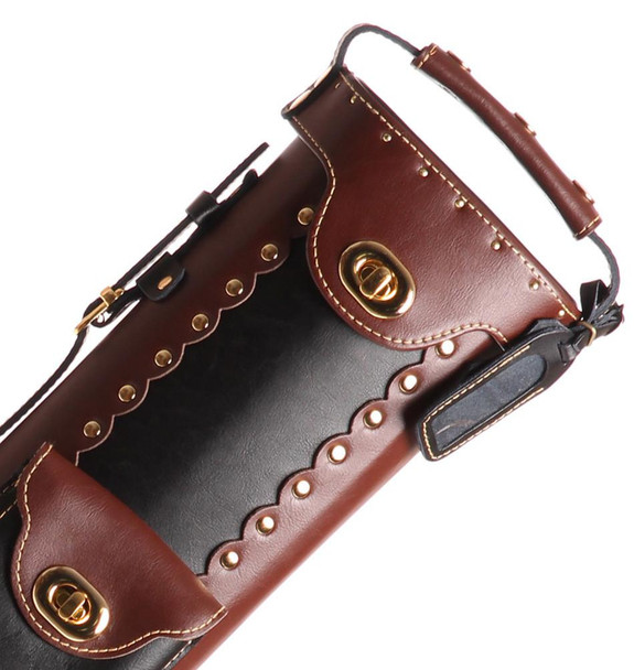 Instroke Original Leather Cowboy Series - Black/Brown/Rev - 2x2 - Top