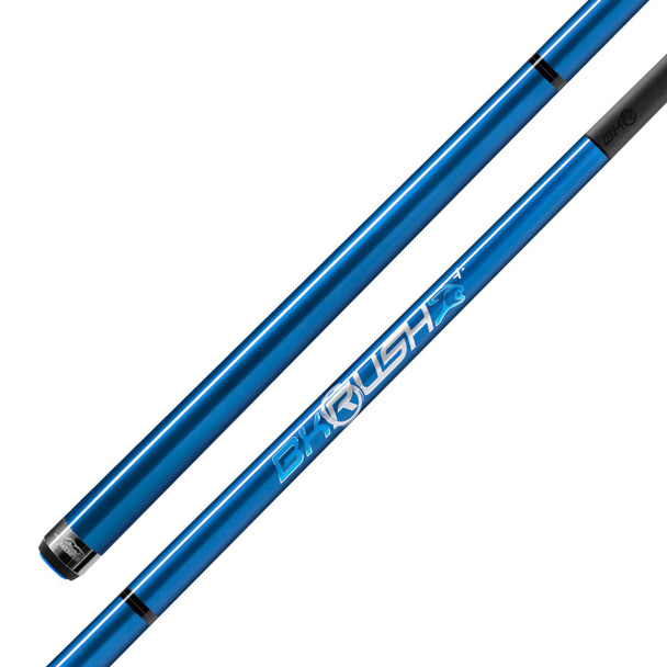 Predator BK Rush Plus Blue Streak Jump/Break Cue - No Wrap - Detail