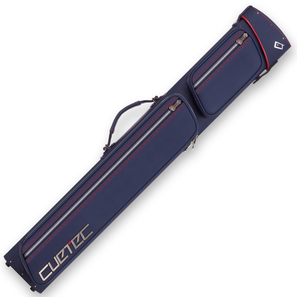 Cuetec Pro Line Blue Hard Pool Cue Case - 2x4 - Detail