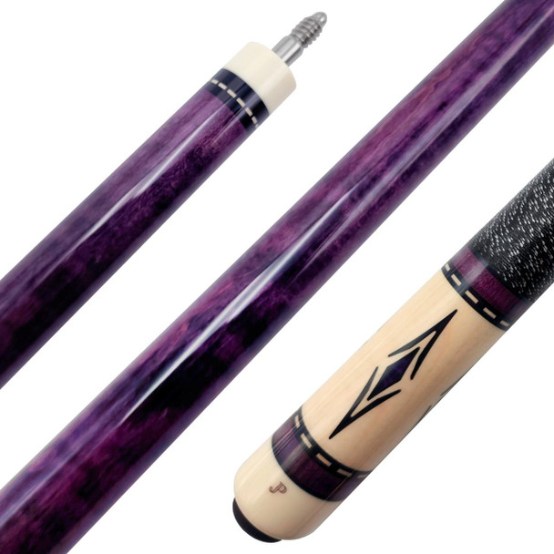  Pechauer Custom Cue - JP06P - Purple 