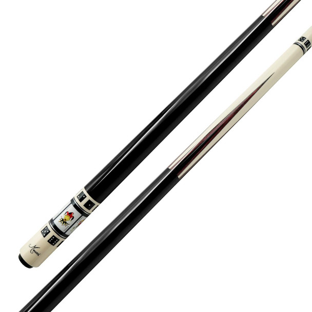 Meucci Gambler 2 Pool Cue - Jokers - Detail