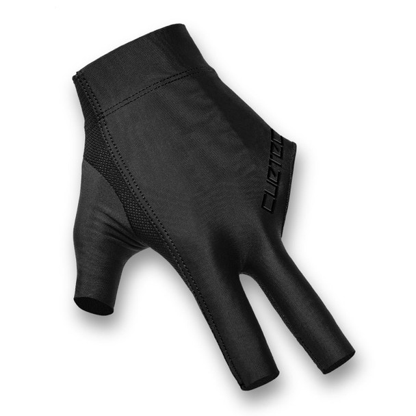 Cuetec Axis Noir Limited Pool Glove - Left Hand Bridge - Glove Detail