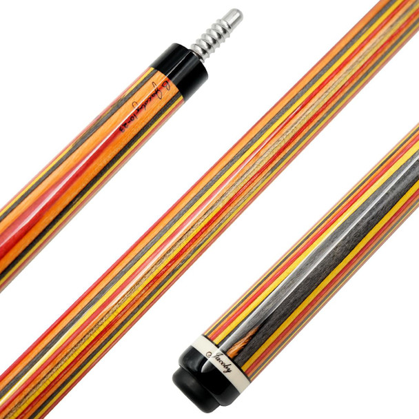 Jacoby Custom Cue - Elements Series - Fire - Detail