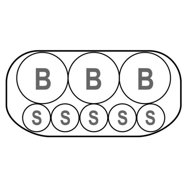 Instroke Limited Purple Pool Cue Case - 3x5 - Interior Configuration Instroke Limited Purple Pool Cue Case - 3x5 - Interior Configuration