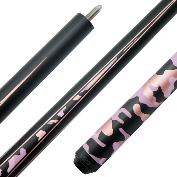 KODA Pool Cue - KDV10 - Pink Camo - Detail