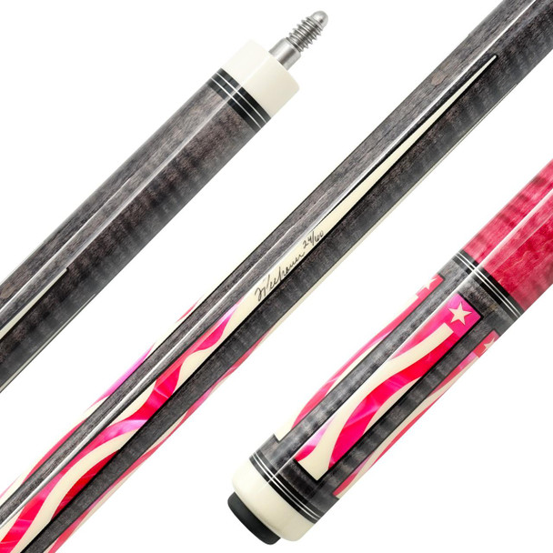 Pechauer 60th Anniversary Celebration DEC6-P Limited Edition Pool Cue - Detail