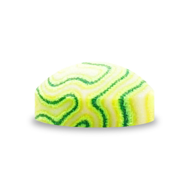 Pechauer C4 Break Pool Cue Tip - Yellow/Green - Front
